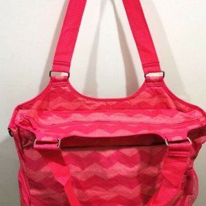 Retired Thirty One All Pro Tote - Coral Punch